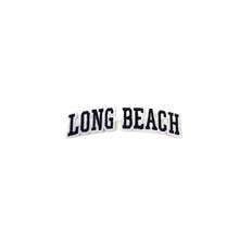 Load image into Gallery viewer, Varsity City Name Long Beach in Multicolor Embroidery Patch