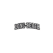 Load image into Gallery viewer, Varsity City Name Long Beach in Multicolor Embroidery Patch