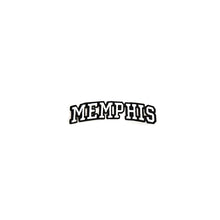 Load image into Gallery viewer, Varsity City Name Memphis in Multicolor Embroidery Patch