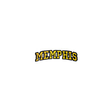 Load image into Gallery viewer, Varsity City Name Memphis in Multicolor Embroidery Patch