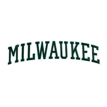 Load image into Gallery viewer, Varsity City Name Milwaukee in Multicolor Embroidery Patch
