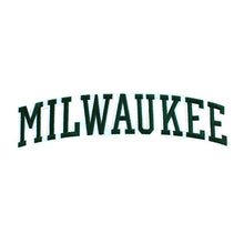 Load image into Gallery viewer, Varsity City Name Milwaukee in Multicolor Embroidery Patch