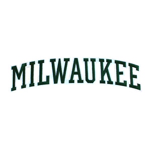 Varsity City Name Milwaukee in Multicolor Embroidery Patch