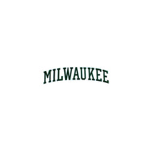 Load image into Gallery viewer, Varsity City Name Milwaukee in Multicolor Embroidery Patch