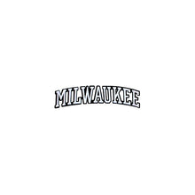 Load image into Gallery viewer, Varsity City Name Milwaukee in Multicolor Embroidery Patch