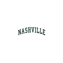 Load image into Gallery viewer, Varsity City Name Nashville in Multicolor Embroidery Patch