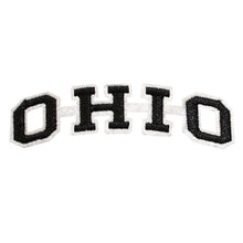 Load image into Gallery viewer, Varsity State Name Ohio in Multicolor Embroidery Patch