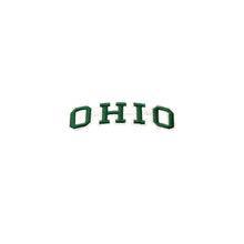 Load image into Gallery viewer, Varsity State Name Ohio in Multicolor Embroidery Patch