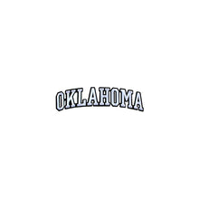 Load image into Gallery viewer, Varsity State Name Oklahoma in Multicolor Embroidery Patch
