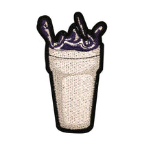 Load image into Gallery viewer, Splash Soda Cup in Multicolor Embroidery Patches