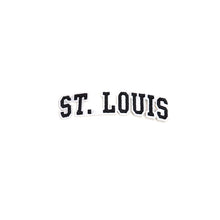 Load image into Gallery viewer, Varsity City Name St. Louis in Multicolor Embroidery Patch