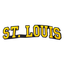 Load image into Gallery viewer, Varsity City Name St. Louis in Multicolor Embroidery Patch