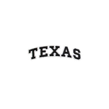 Load image into Gallery viewer, Varsity State Name Texas in Multicolor Embroidery Patch