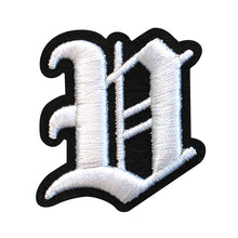 Load image into Gallery viewer, 3D Old English Roman Font Alphabets A To Z Size 2 Inches White Embroidery Patch