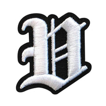 Load image into Gallery viewer, 3D Old English Roman Font Alphabets A To Z Size 3 Inches White Embroidery Patch