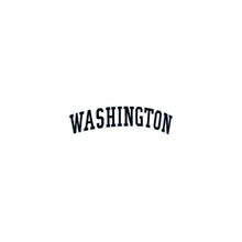 Load image into Gallery viewer, Varsity State Name Washington in Multicolor Embroidery Patch
