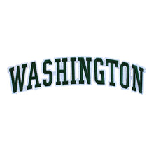 Load image into Gallery viewer, Varsity State Name Washington in Multicolor Embroidery Patch