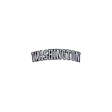 Load image into Gallery viewer, Varsity State Name Washington in Multicolor Embroidery Patch
