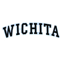 Load image into Gallery viewer, Varsity City Name Wichita in Multicolor Embroidery Patch