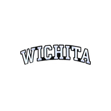 Load image into Gallery viewer, Varsity City Name Wichita in Multicolor Embroidery Patch