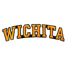 Load image into Gallery viewer, Varsity City Name Wichita in Multicolor Embroidery Patch