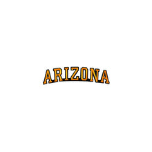 Load image into Gallery viewer, Varsity State Name Arizona in Multicolor Embroidery Patch