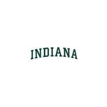 Load image into Gallery viewer, Varsity State Name Indiana in Multicolor Embroidery Patch
