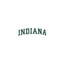 Load image into Gallery viewer, Varsity State Name Indiana in Multicolor Embroidery Patch