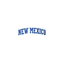 Load image into Gallery viewer, Varsity State Name New Mexico in Multicolor Embroidery Patch