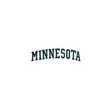 Load image into Gallery viewer, Varsity State Name Minnesota in Multicolor Embroidery Patch