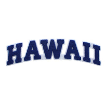 Load image into Gallery viewer, Varsity State Name Hawaii in Multicolor Chenille Patch