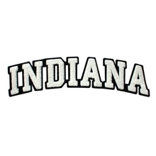 Load image into Gallery viewer, Varsity State Name Indiana in Multicolor Chenille Patch