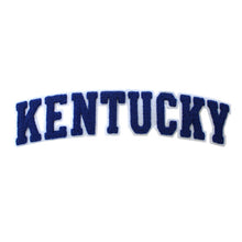 Load image into Gallery viewer, Varsity State Name Kentucky in Multicolor Chenille Patch