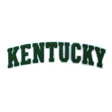Load image into Gallery viewer, Varsity State Name Kentucky in Multicolor Chenille Patch