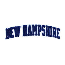 Load image into Gallery viewer, Varsity State Name New Hampshire in Multicolor Chenille Patch