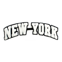 Load image into Gallery viewer, Varsity State City Name New York in Multicolor Chenille Patch