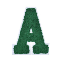 Load image into Gallery viewer, Letter Varsity Alphabets A to Z Hunter Green 6 Inch
