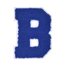 Load image into Gallery viewer, Letter Varsity Alphabets A to Z Royal Blue 4 Inch
