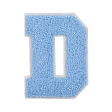 Load image into Gallery viewer, Letter Varsity Alphabets A to Z Baby Blue 6 Inch
