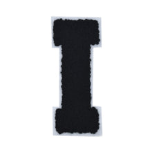 Load image into Gallery viewer, Letter Varsity Alphabets A to Z Black Chenille & White Felt 4 Inch
