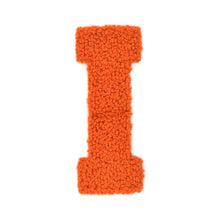 Load image into Gallery viewer, ORANGE Letter Varsity Alphabets A to Z Orange Chenille & White Felt 2.5 Inch