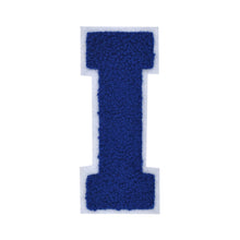 Load image into Gallery viewer, Letter Varsity Alphabets A to Z Royal Blue Chenille & White Felt 2.5 Inch
