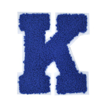 Load image into Gallery viewer, Letter Varsity Alphabets A to Z Royal Blue 4 Inch
