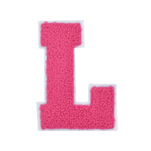 Load image into Gallery viewer, Letter Varsity Alphabets A-Z Candy Pink 2.5 Inch

