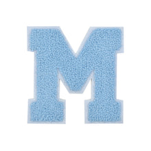 Load image into Gallery viewer, Letter Varsity Alphabets A to Z Baby Blue 4 Inch
