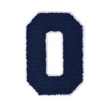 Load image into Gallery viewer, NAVY BLUE Letter Varsity Alphabets A to Z Navy Blue Chenille & White Felt 4 Inch