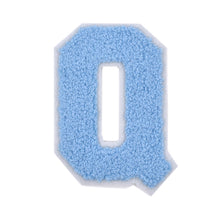 Load image into Gallery viewer, Letter Varsity Alphabets A to Z Baby Blue 8 Inch
