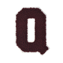 Load image into Gallery viewer, Letter Varsity Alphabets A to Z Burgundy 4 Inch
