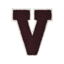 Load image into Gallery viewer, Letter Varsity Alphabets A to Z Burgundy 8 Inch
