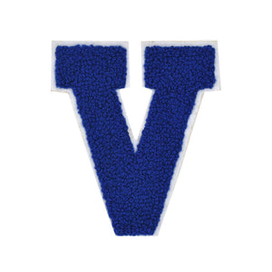 Letter Varsity Alphabets A to Z Royal Blue 2.5 Inch